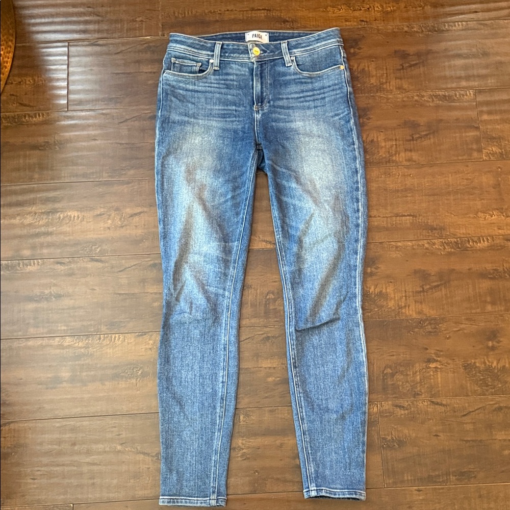 PAIGE Classic Verdugo Indigo Skinny Jeans